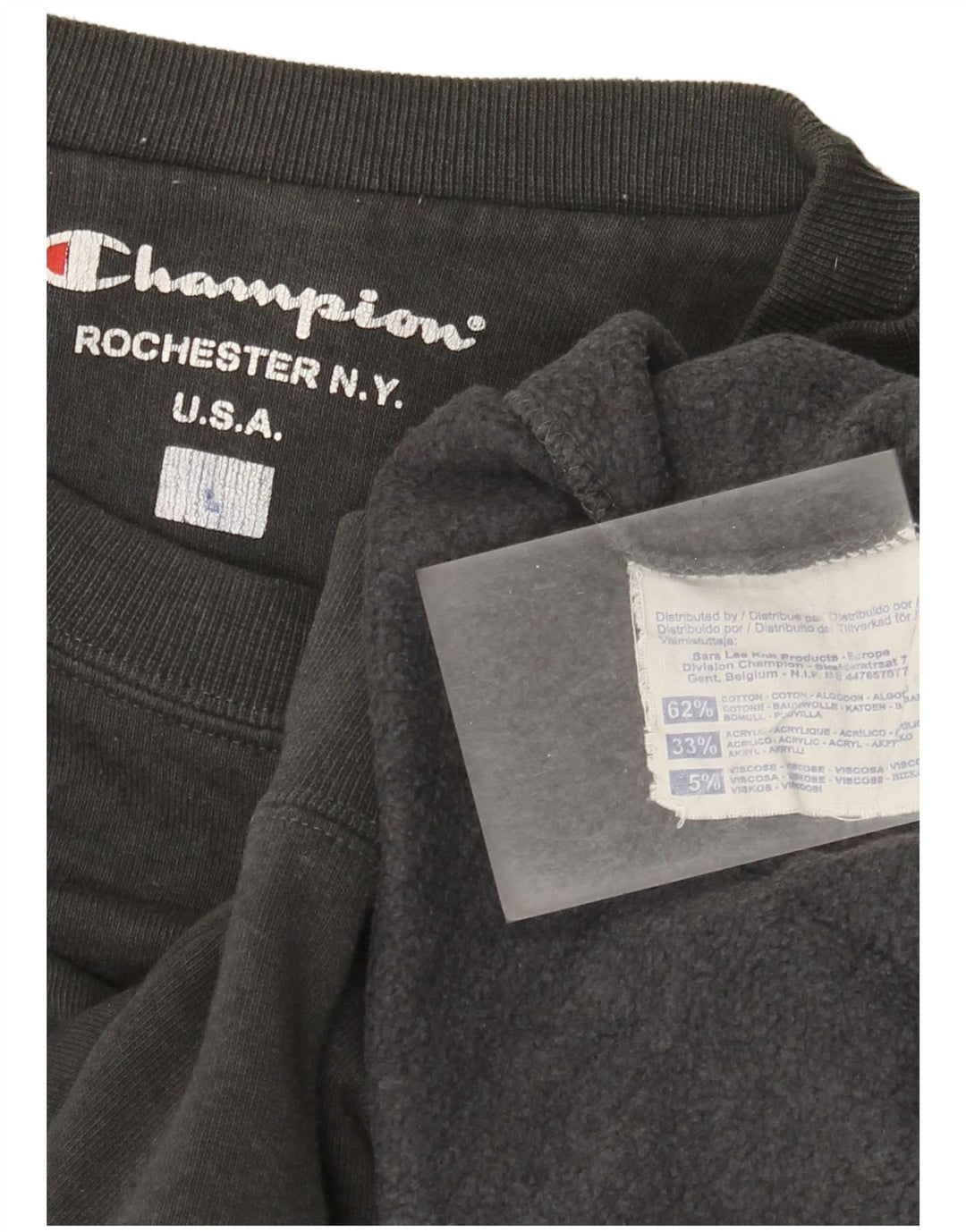 Мужской свитшот Champion Jumper XL, серый хлопок
