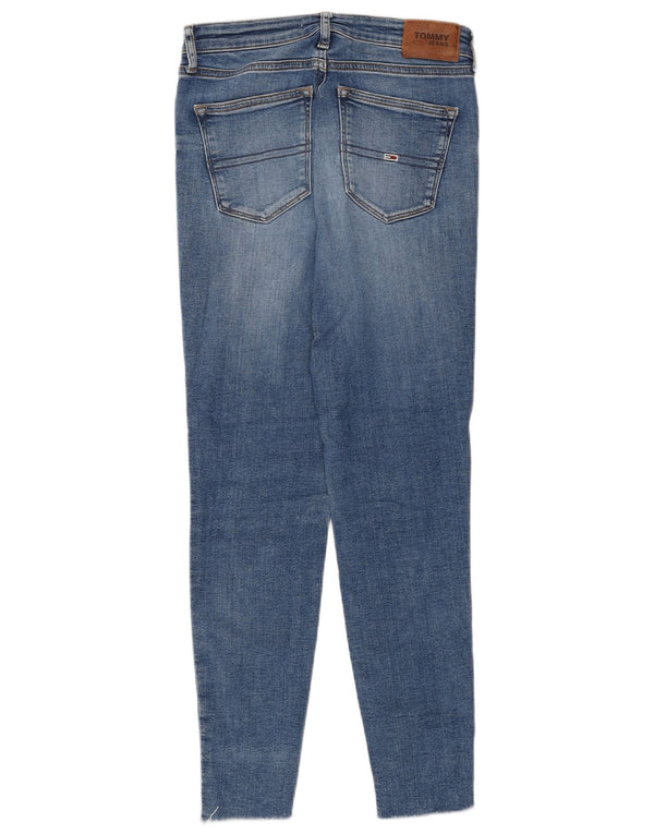 Tommy Hilfiger Womens Skinny Jeans W28 L26 Blue Crosta