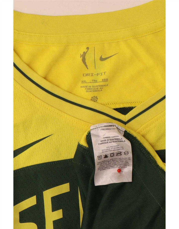 Мужской жилет Nike Seattle Graphic Vest Top 2XL зеленый полиэстер с цветными блоками