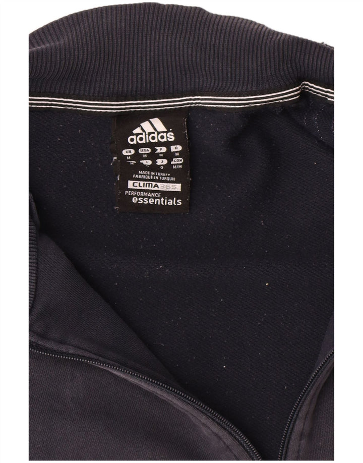 Adidas Mens Clima 365 Спортивный костюм Верхняя куртка Среднего размера Темно-синий Хлопок