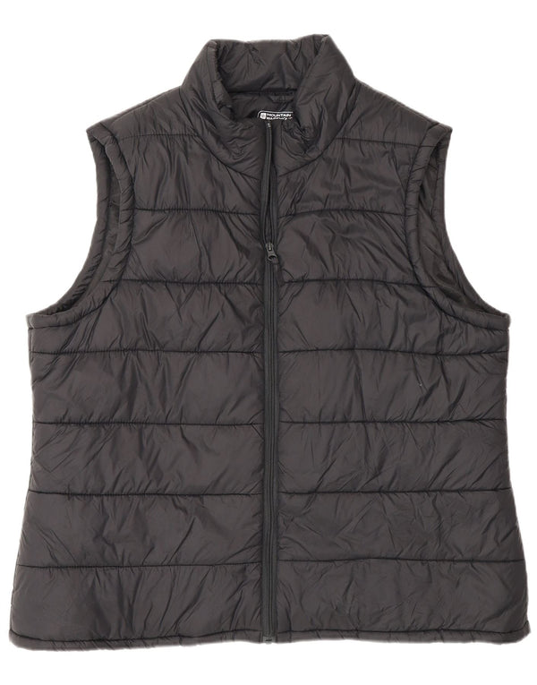 Женский утепленный жилет Mountain Warehouse, Великобритания 20, размер 2XL, черный нейлон