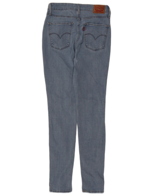 Женские джинсы скинни Levi's 721 с высокой посадкой W28 L30, синие, хлопок