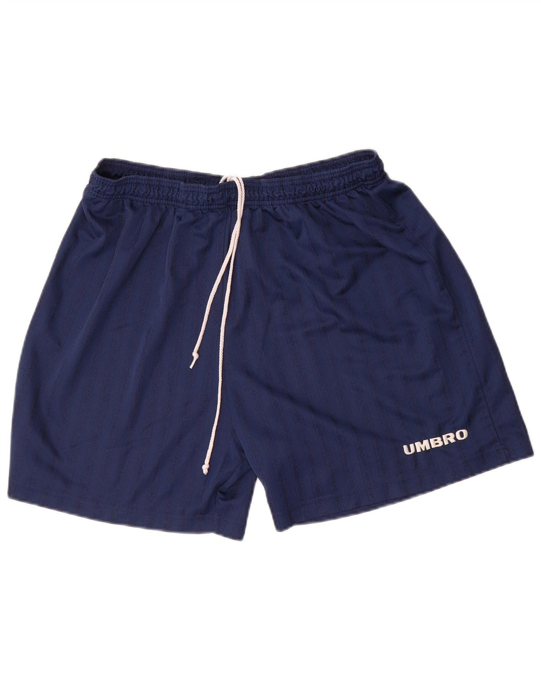 Мужские спортивные шорты Umbro XL темно-синие в тонкую полоску из полиэстера
