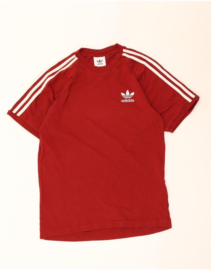 Adidas Мужская футболка Top Small Red Cotton