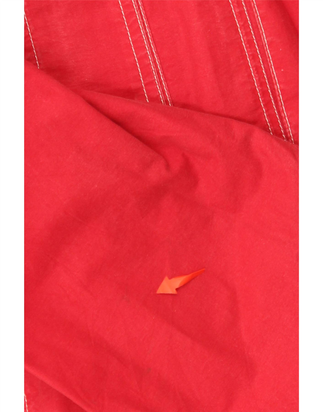 Женская куртка оверсайз с капюшоном MASH UK 14, средний красный хлопок, красный