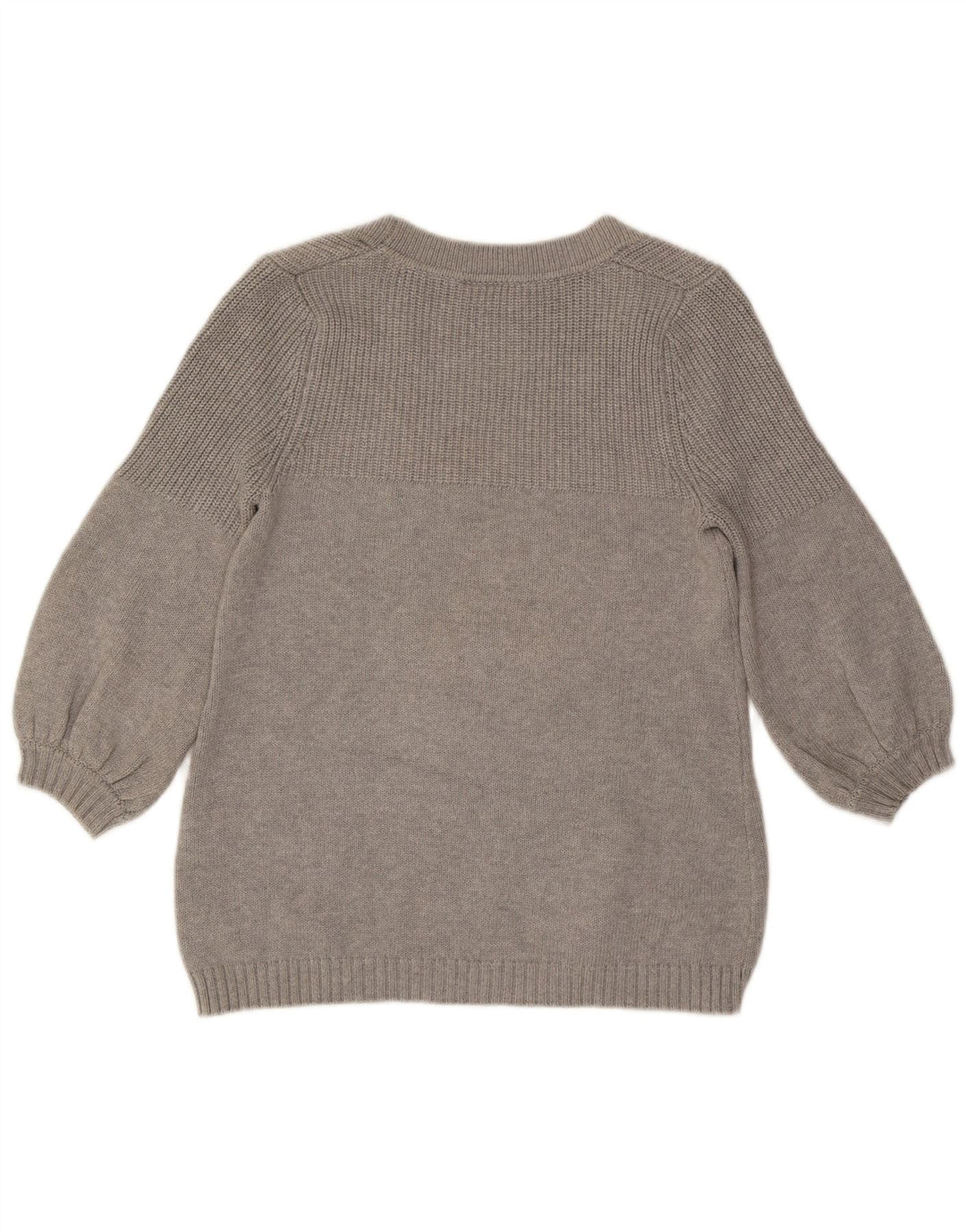 Женский джемпер с вырезом лодочкой и рукавом 3/4 WAREHOUSE, Великобритания 12, средний серый цвет