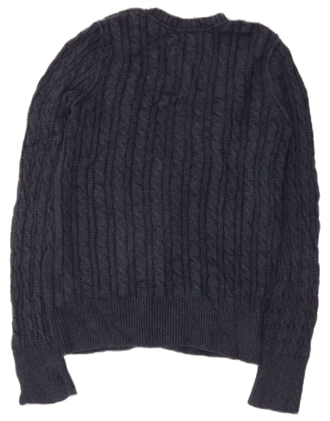 Женский кардиган Eddie Bauer UK 12, средний темно-синий хлопковый свитер