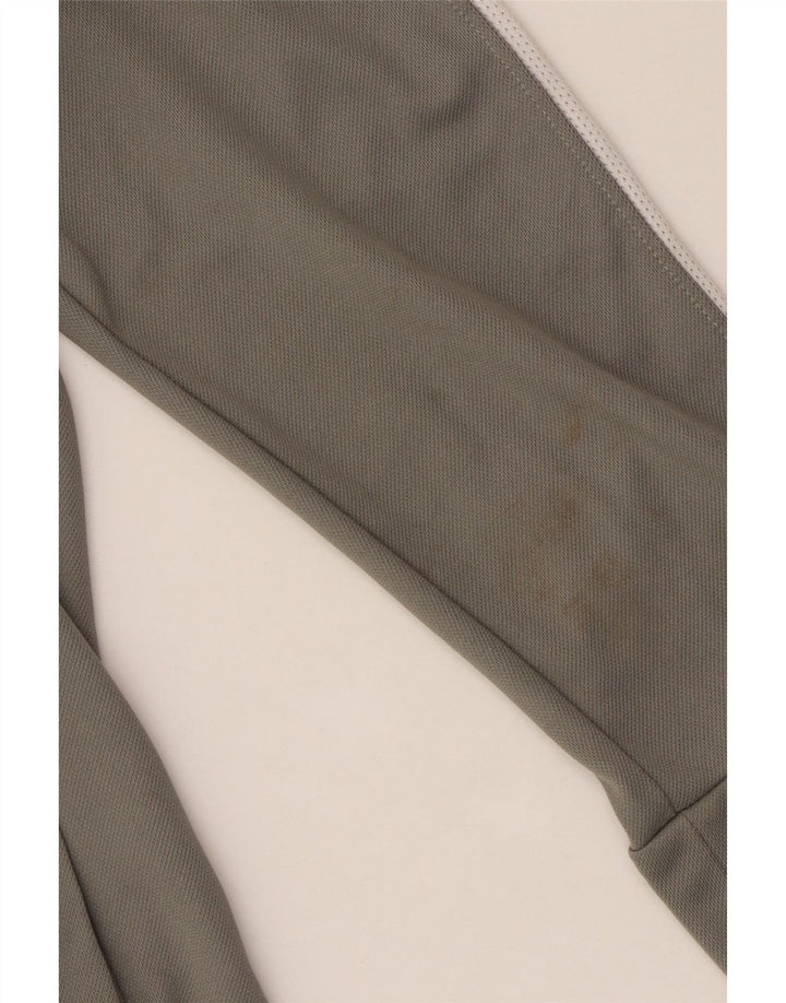 Мужская спортивная куртка UNDER ARMOR, большая серая с цветными блоками