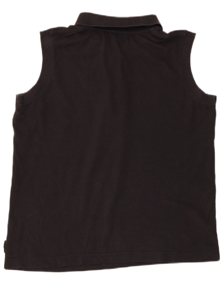 Женская рубашка поло без рукавов KAPPA UK 18 XL, черная