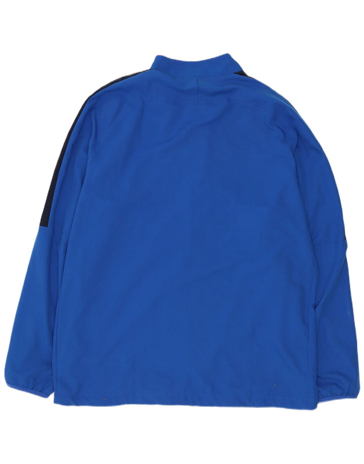 Мужская спортивная куртка Nike Dri Fit Regular 2XL, синяя спортивная куртка из полиэстера