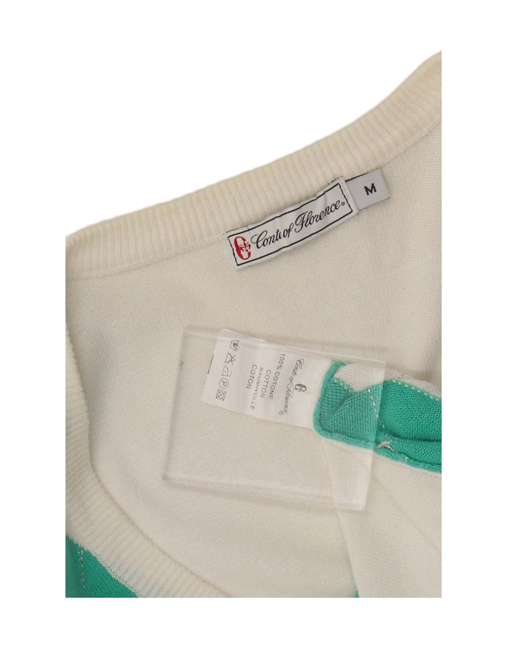 Женский кардиган CONTE OF FLORENCE UK 12, средний белый