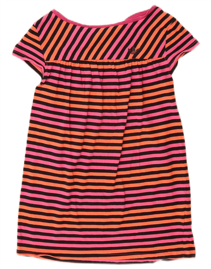 Женская блузка Adidas Top IT 44, средний хлопок в розовую полоску