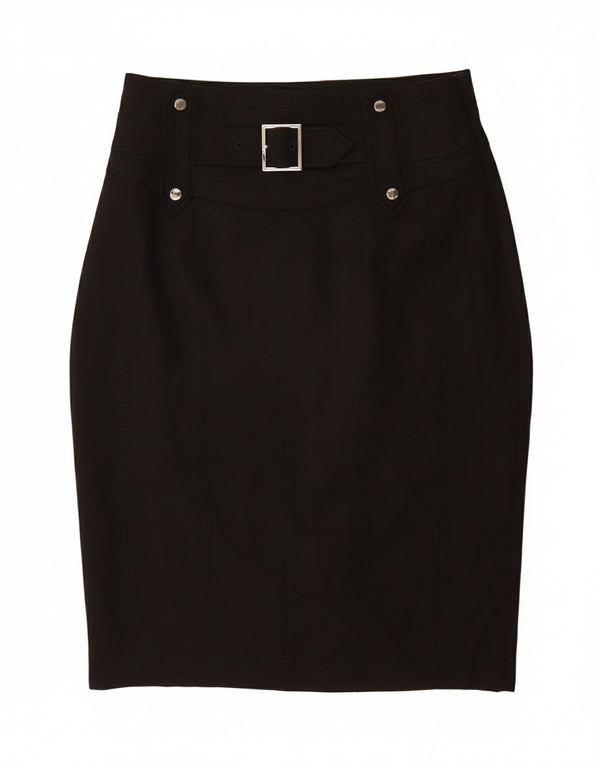 Юбка-карандаш женская KAREN MILLEN UK 12 Medium W28, черный полиэстер