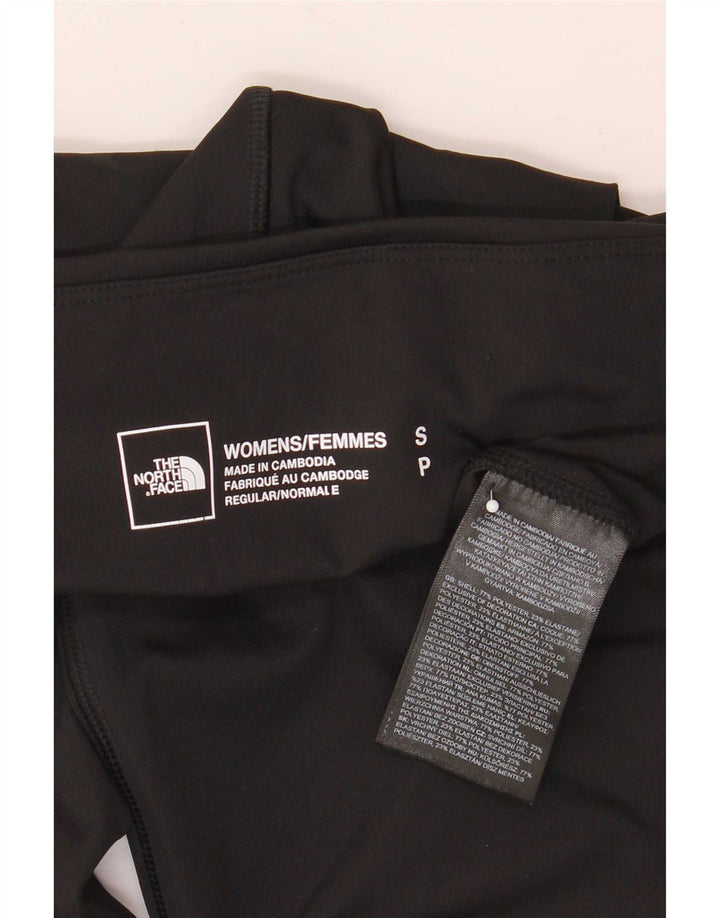 Женские леггинсы с рисунком The North Face UK 10, маленькие черные полиэстер