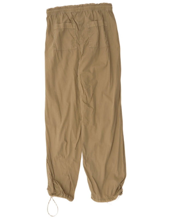 Женские брюки-чиносы Marks & Spencer для джоггеров UK 12 Medium W32 L32 Бежевые