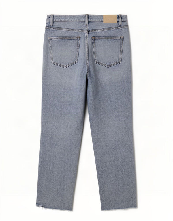 Мужские укороченные джинсы Zara EU 42, большие W32 L25, синие, хлопок