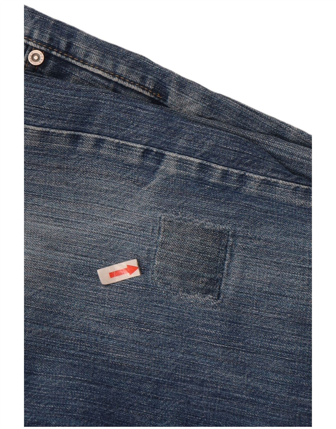 Мужские прямые джинсы Hugo Boss W33 L32, синий хлопок