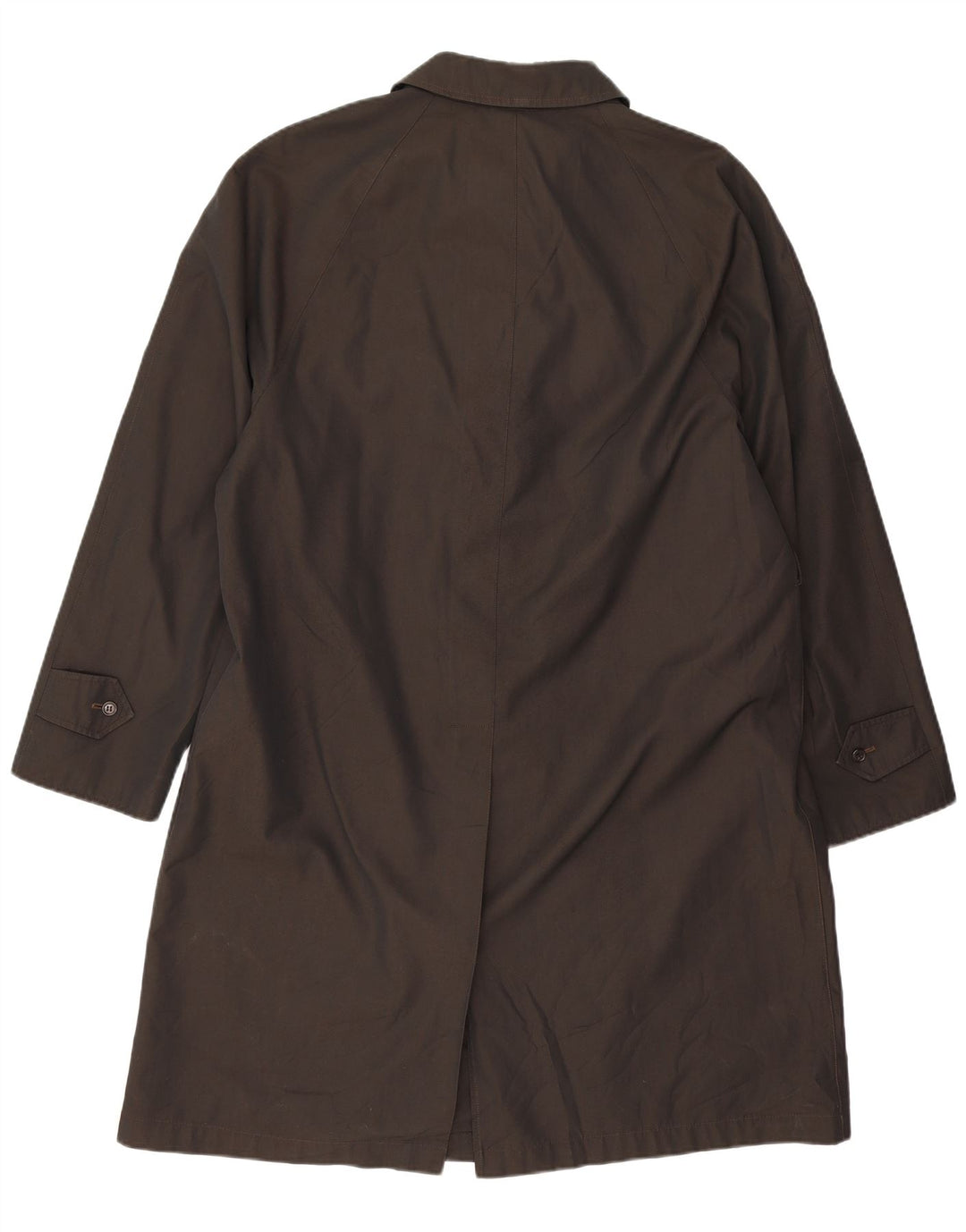 ВИНТАЖНОЕ Мужское Пальто UK 40 Большое Черное