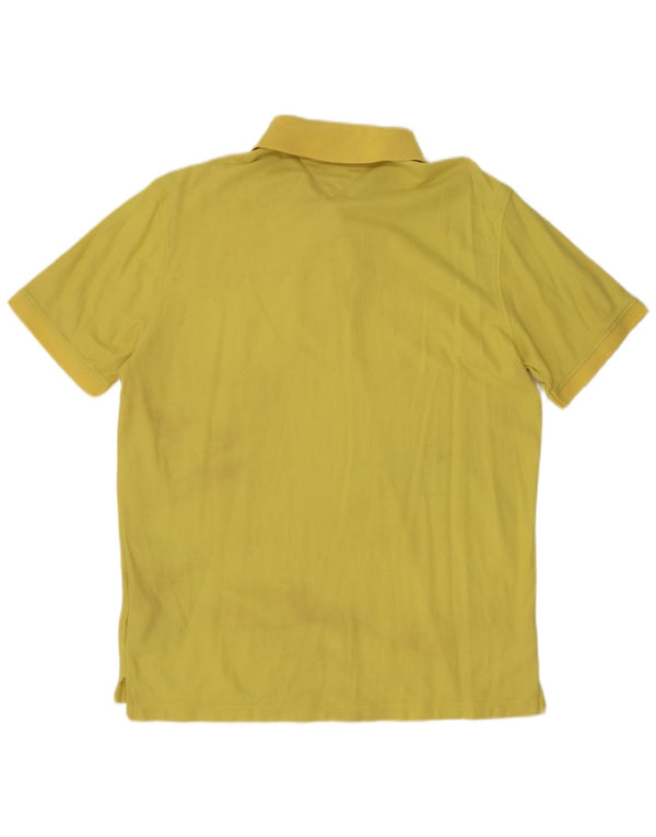 Tommy Hilfiger Мужская рубашка-поло приталенного кроя 2XL, желтый хлопок