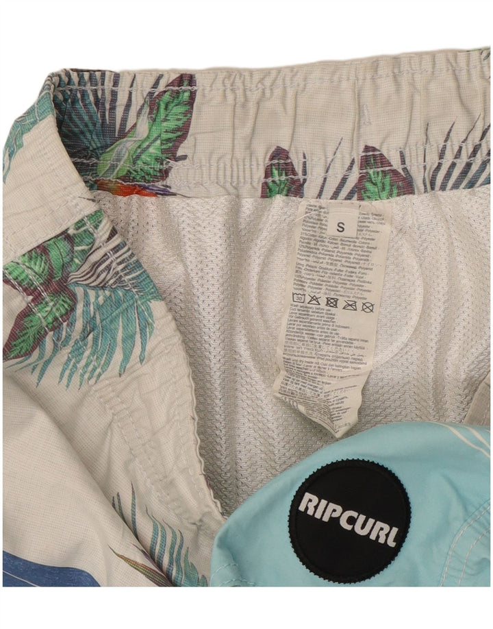 Мужские шорты для плавания с рисунком Rip Curl, маленькие разноцветные полоски