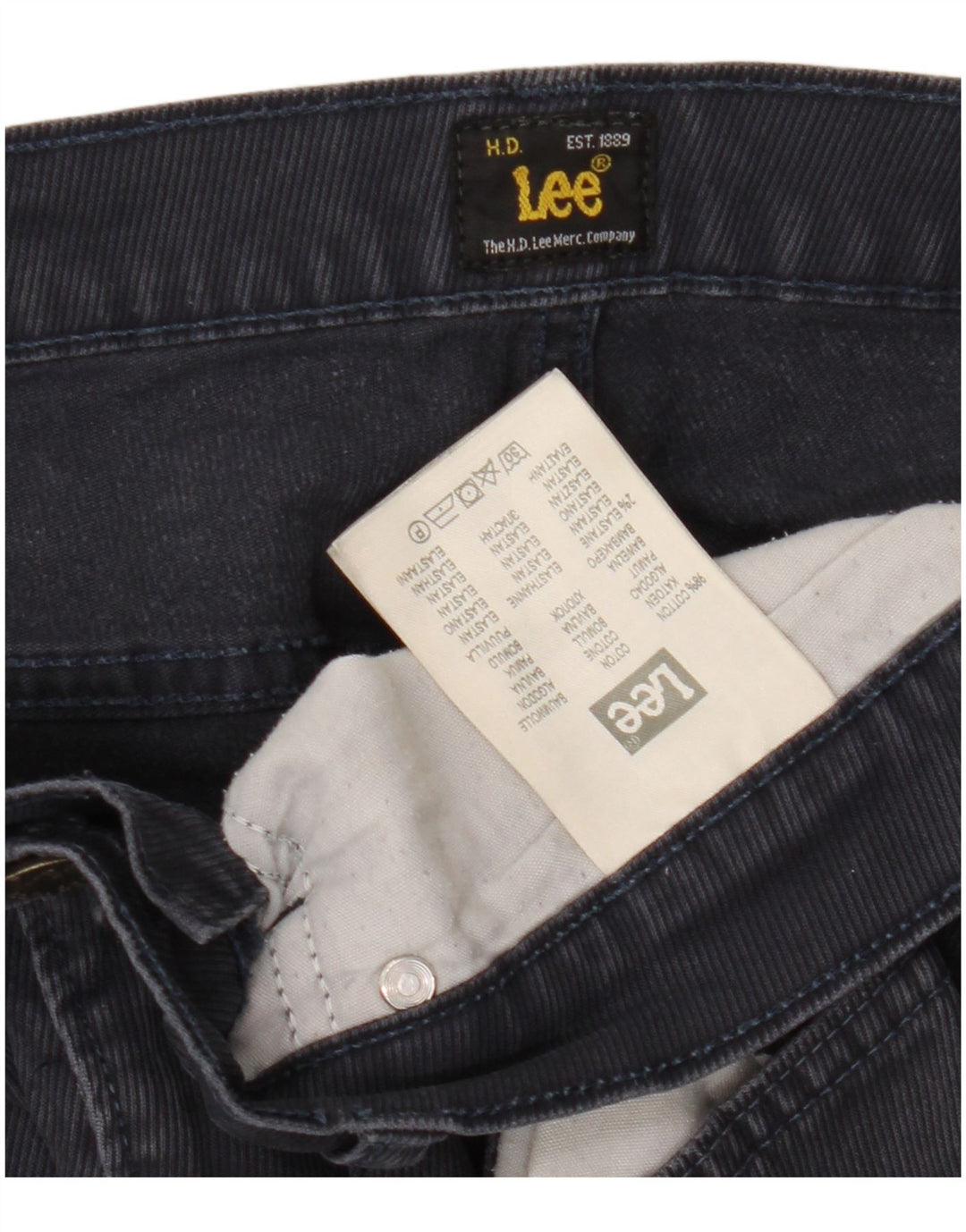 Мужские прямые джинсы Lee Blake W36 L30, синий хлопок