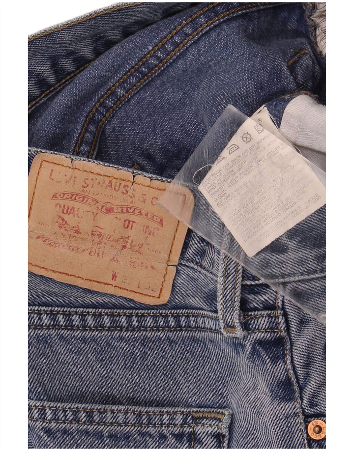 Мужские прямые джинсы Levi's W29 L28 синие, хлопок