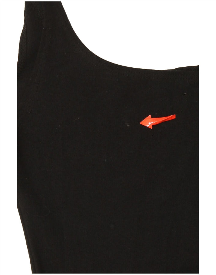 Женское облегающее платье без рукавов Zara UK 8, маленькое черное