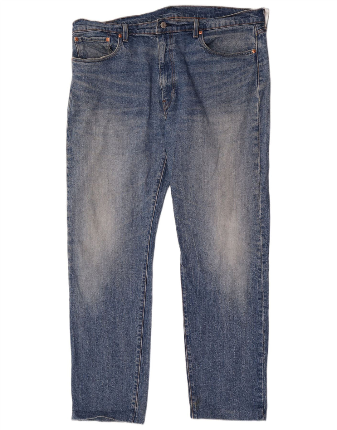 Мужские зауженные джинсы Levi's 502 W40 L33, синий хлопок