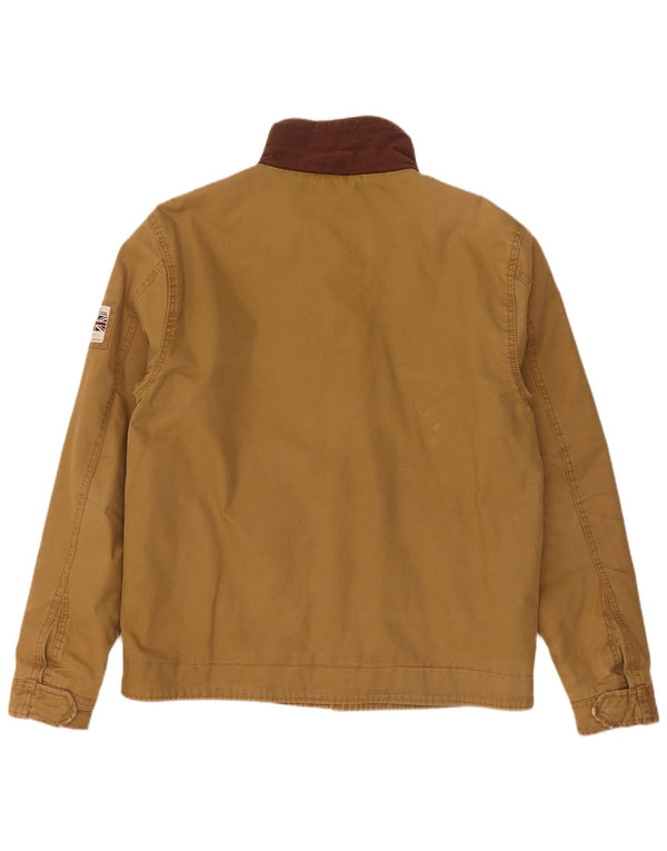 Мужская куртка-бомбер Superdry UK 42 XL, цвет хаки, хлопок
