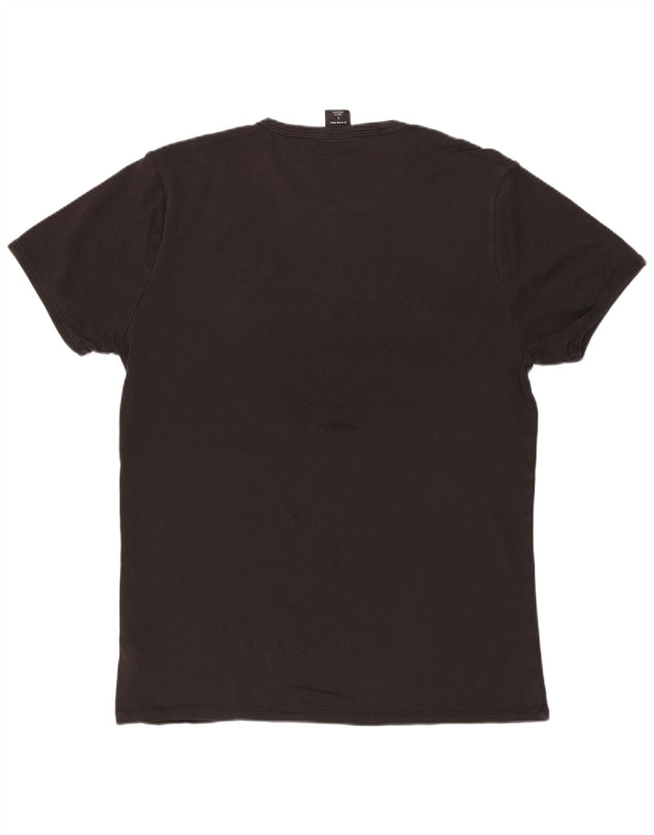 Мужская футболка G-STAR, большой серый хлопок