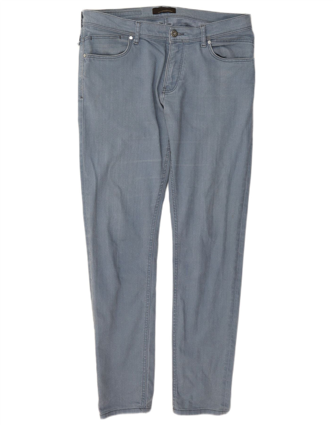 Мужские узкие джинсы Zara EU 44, большие W34 L32, синие