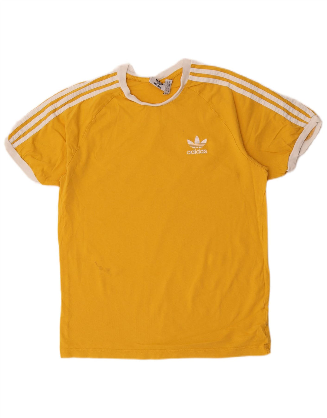 Мужская футболка Adidas Top Medium Yellow Cotton