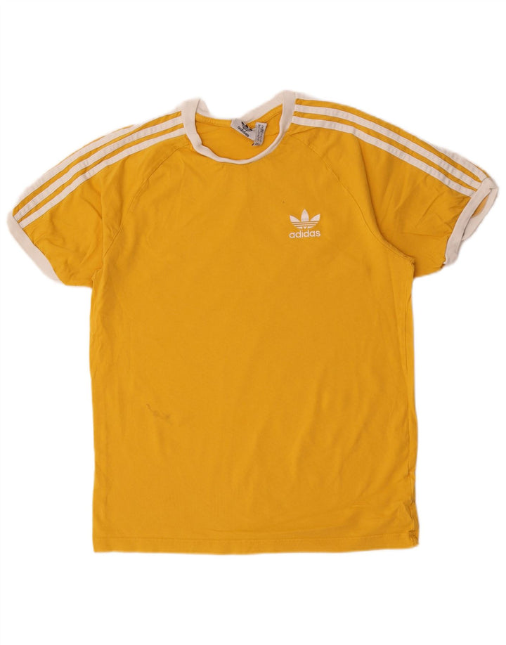 Мужская футболка Adidas Top Medium Yellow Cotton