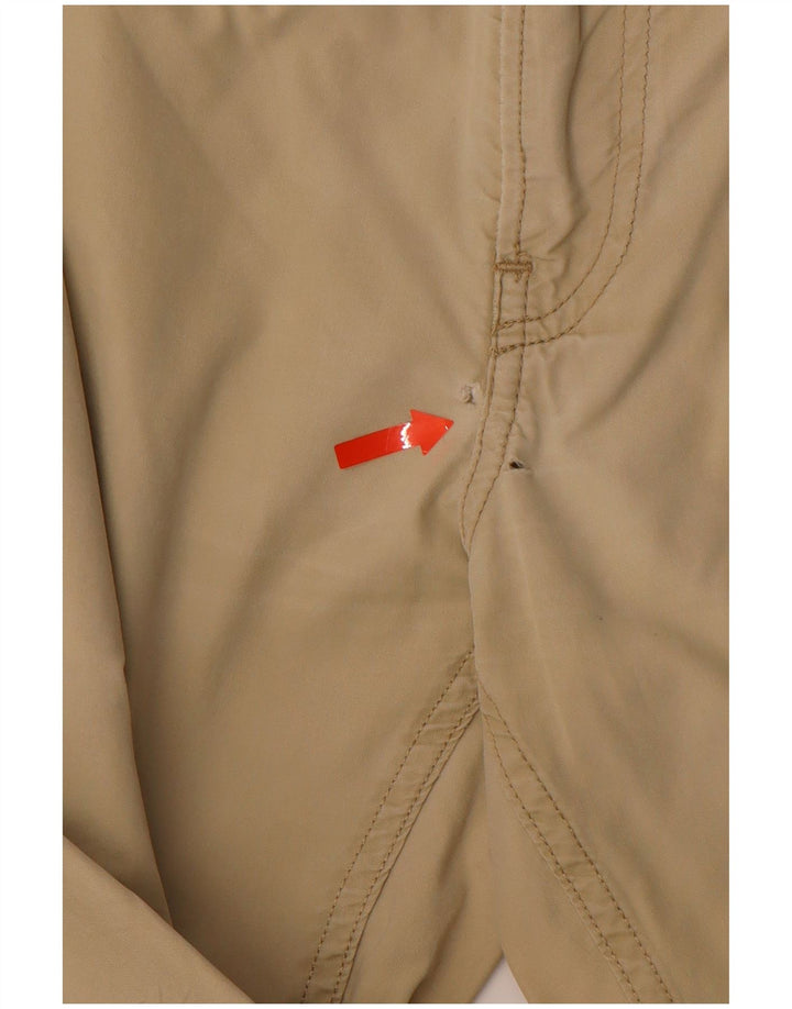 TIMBERLAND Мужские брюки-чиносы узкого кроя W35 L32 Бежевый хлопок