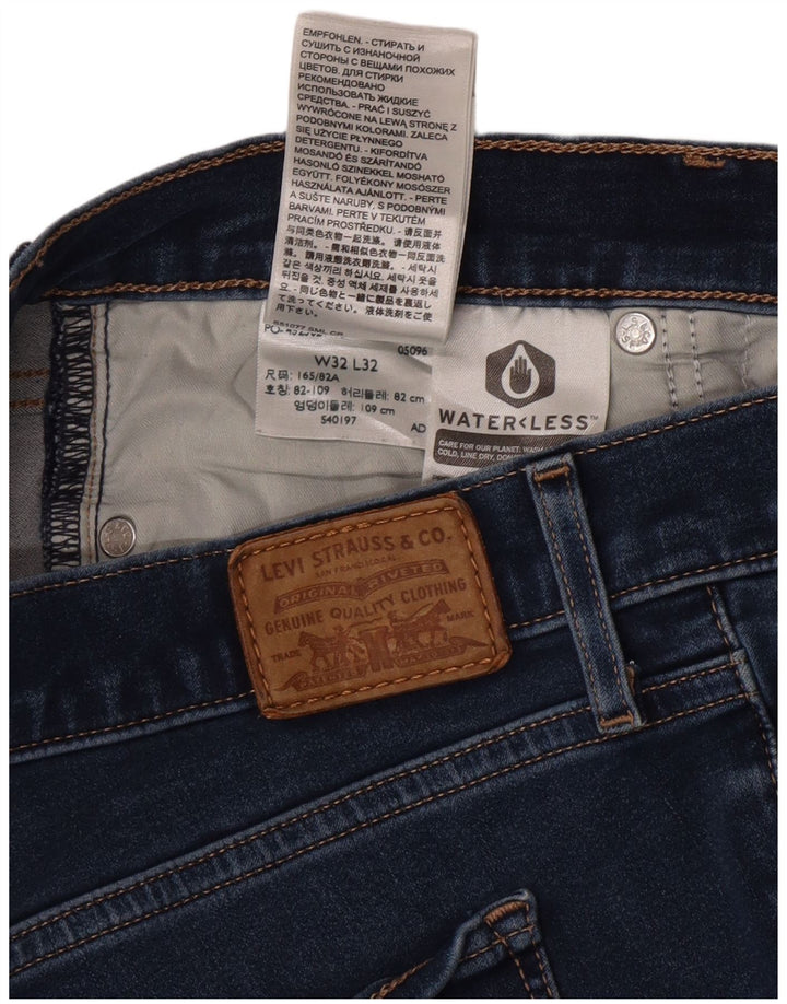 Женские прямые джинсы Levi's 314 W32 L32, синий хлопок