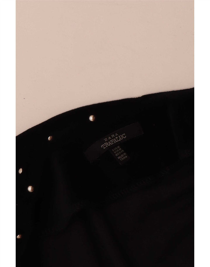 Женский пиджак Zara Trafaluc 1 Button UK 14, средний темно-синий в пятнистый цвет