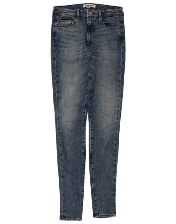 Женские джинсы скинни Tommy Hilfiger W29 L34 Синие, хлопок