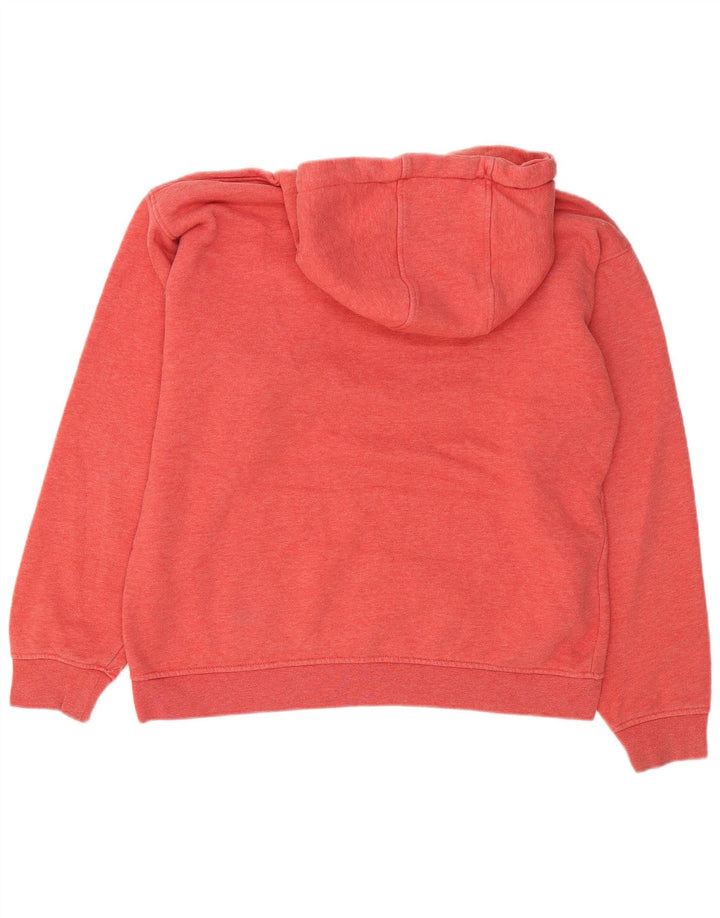 CREW CLOTHING Womens Hoodie Jumper UK 14 Medium Red