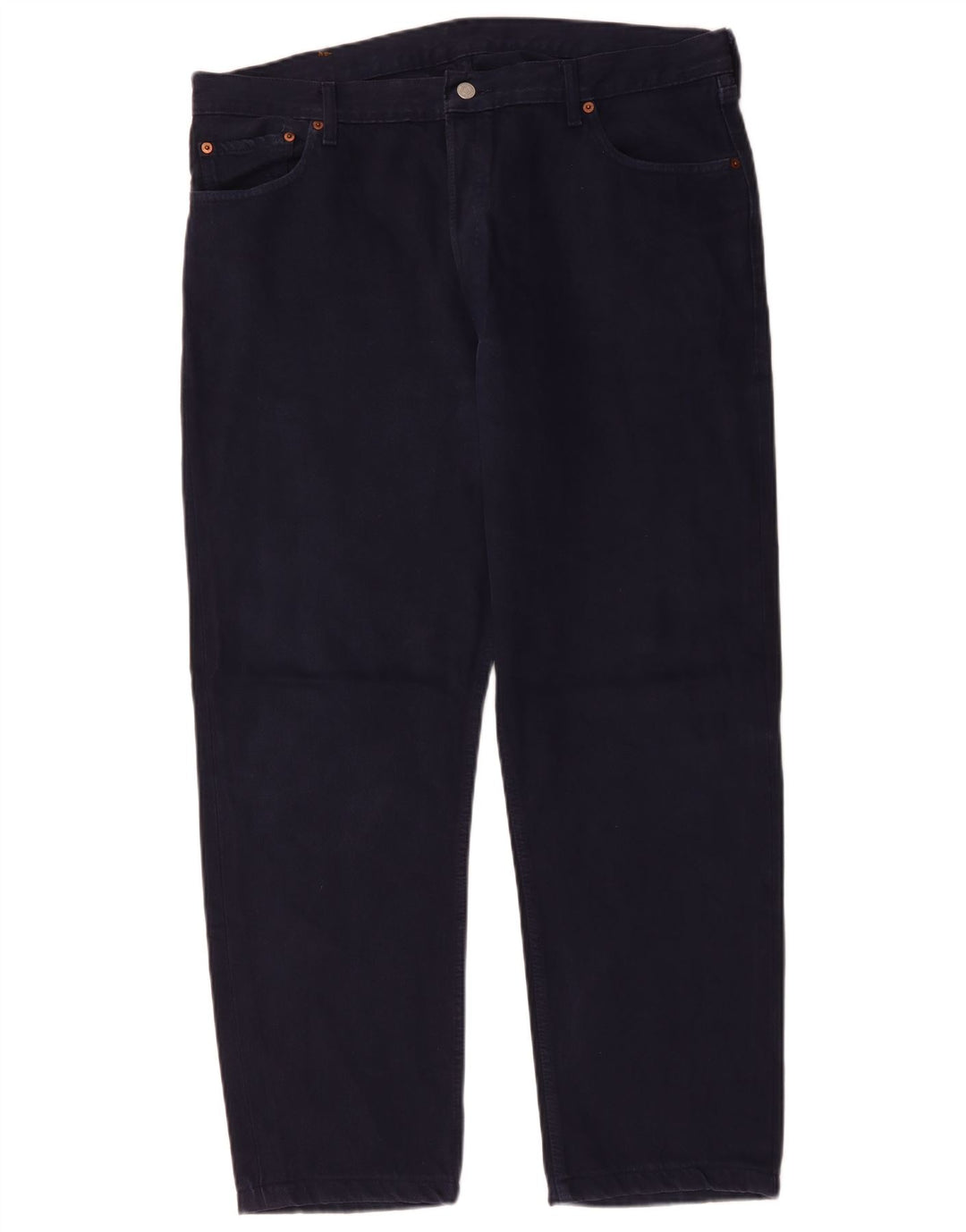 Мужские прямые джинсы Levi's 501 W40 L28 темно-синие