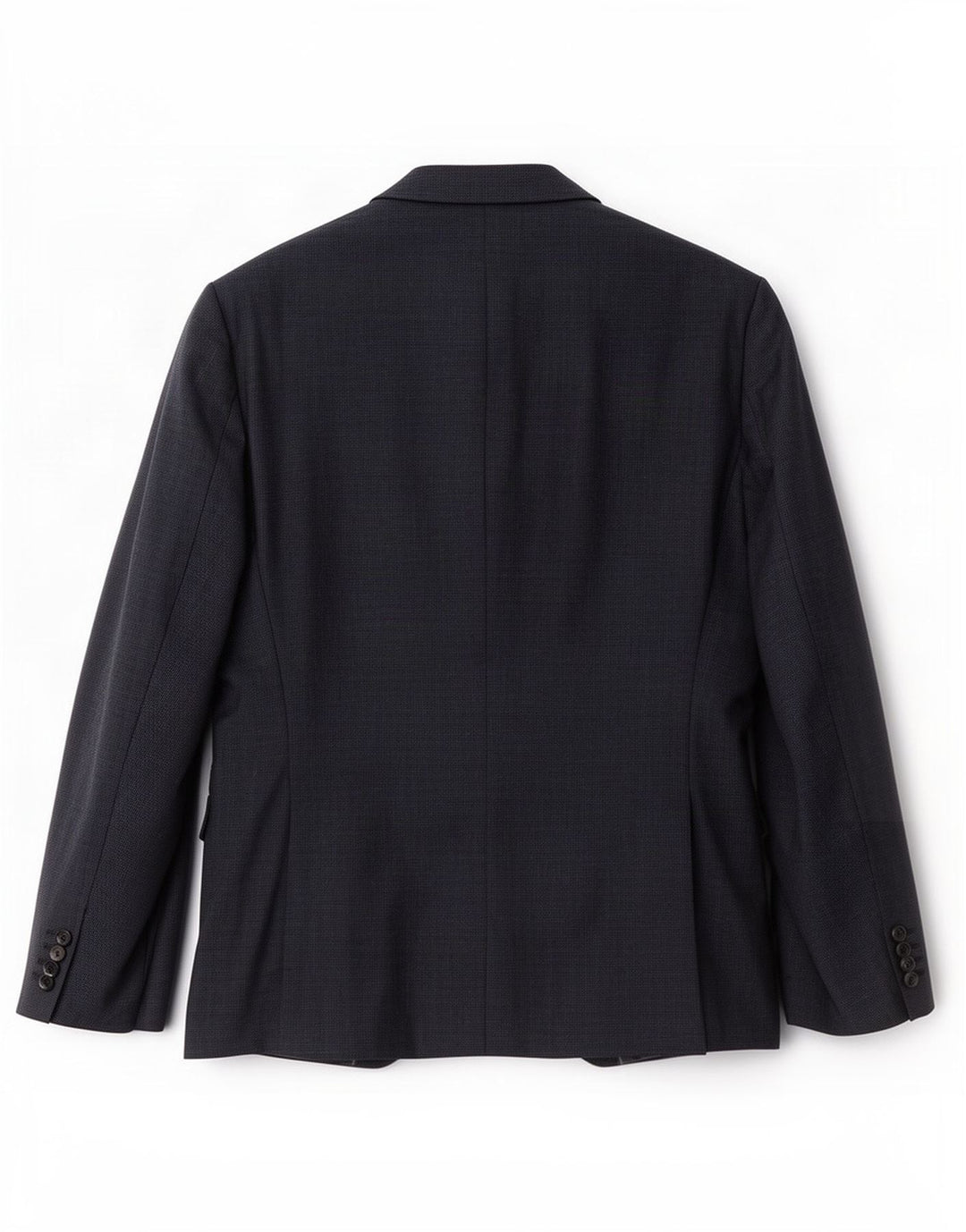 Мужской пиджак Hugo Boss с 2 пуговицами, Великобритания 52 XL, темно-синий, шерстяной в клетку