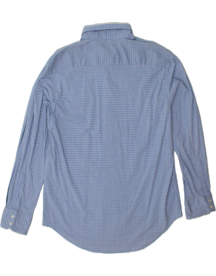 DOCKERS Mens Classic Fit Shirt XL Blue Check Cotton Vintage Dockers and Second-Hand Dockers from Messina Hembry 
