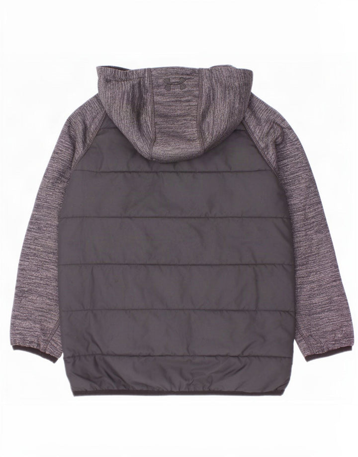 Спортивный костюм с капюшоном для мальчиков Under Armour, верхняя куртка, 7–8 лет, маленький черный цвет