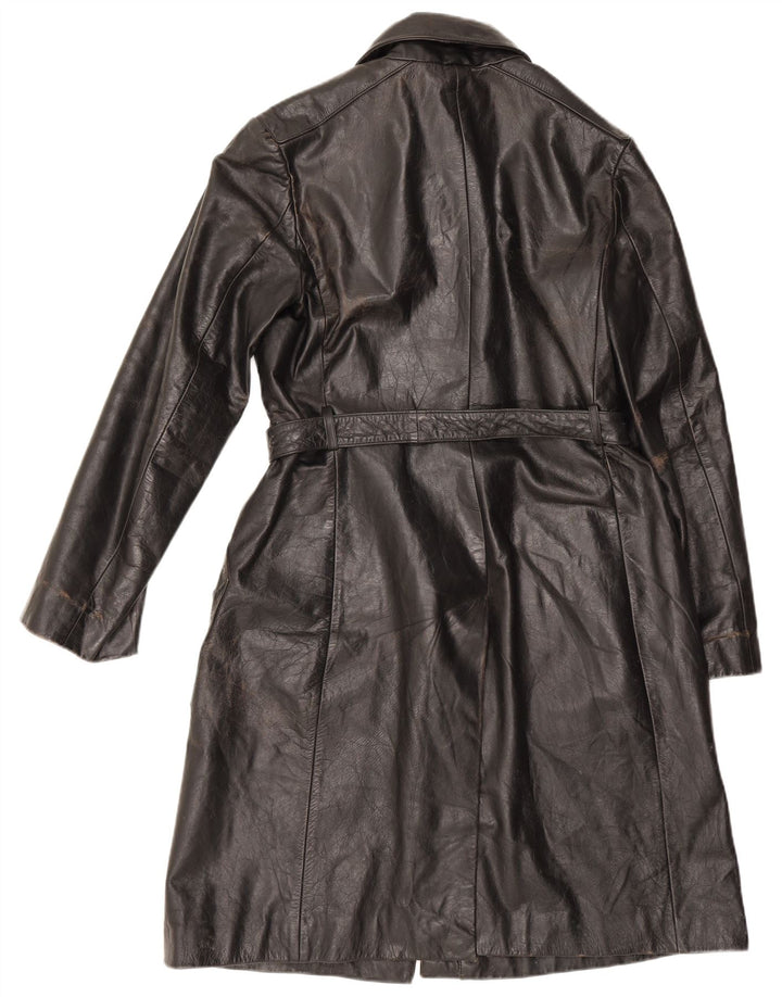 Conbipel Женское кожаное пальто IT 48 XL Черное кожаное