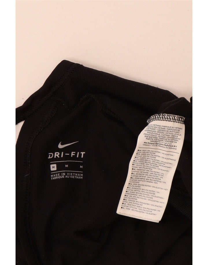 Женский джемпер большого размера Nike Dri Fit UK 14, средний черный