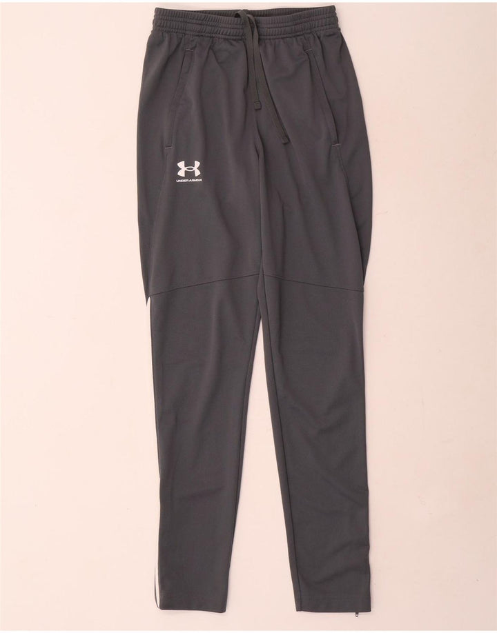 Мужские приталенные спортивные брюки Under Armour, маленькие серые