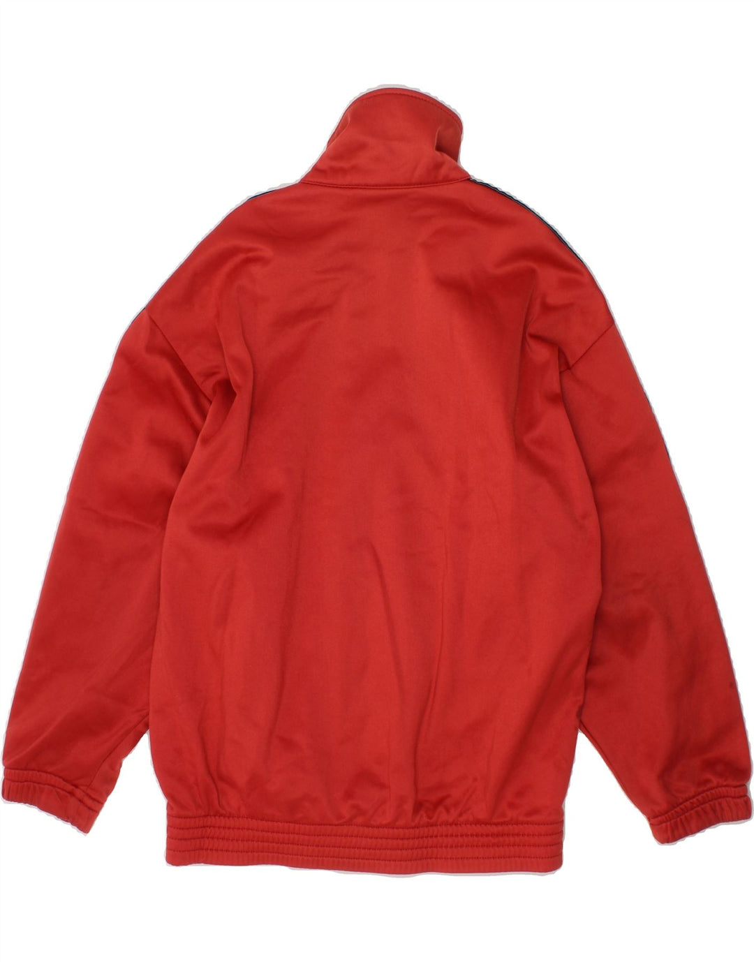 ASICS Boys Graphic Tracksuit Top Jacket 5-6 Years Red Colourblock Vintage Asics and Second-Hand Asics from Messina Hembry 