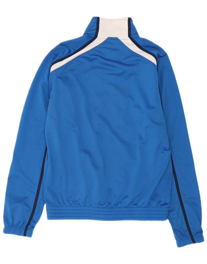 Мужская спортивная куртка Asics XL, синяя, полиэстер с цветными блоками