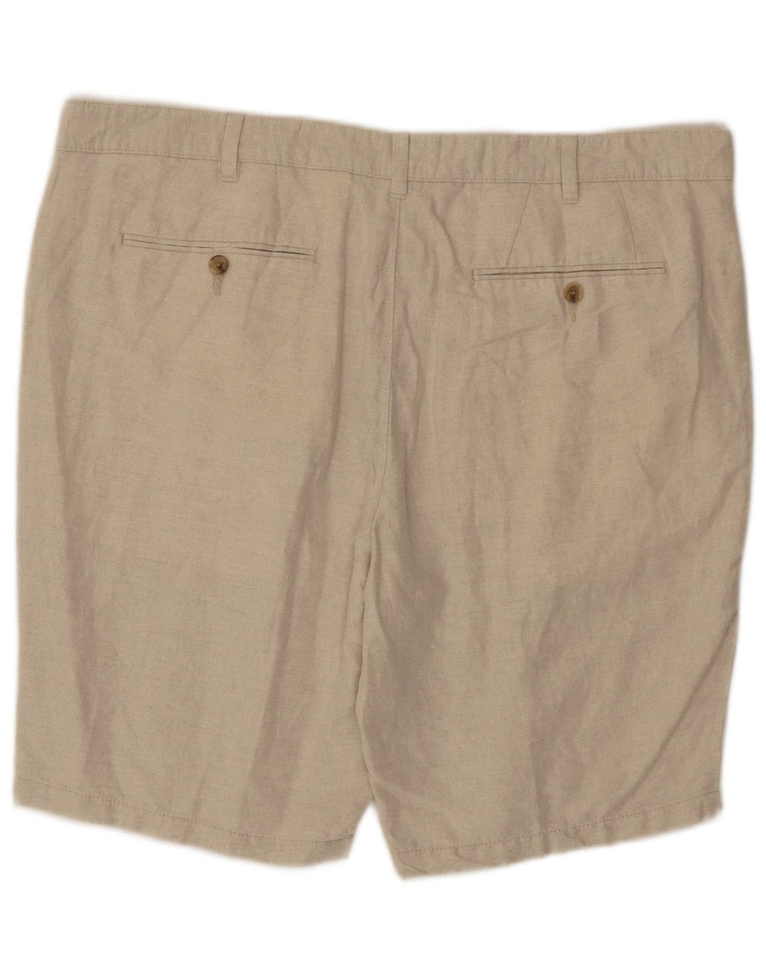 Мужские шорты чинос Marks & Spencer W40 XL, бежевый лен