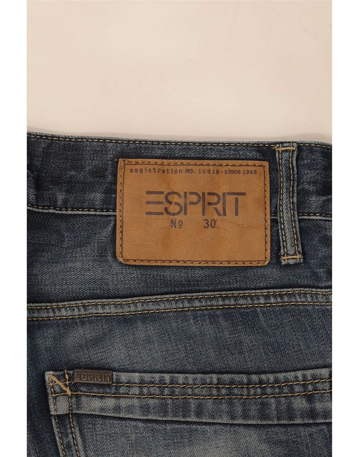 Женские прямые джинсы Esprit W30 L32 темно-синие, хлопок