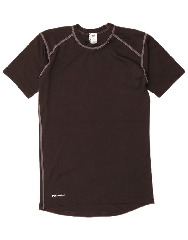 Мужская футболка унисекс Helly Hansen Top IT 52/54, большая черная, спортивная